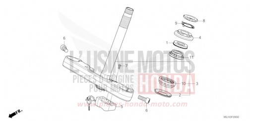 TIGE DE DIRECTION CMX500AR de 2024